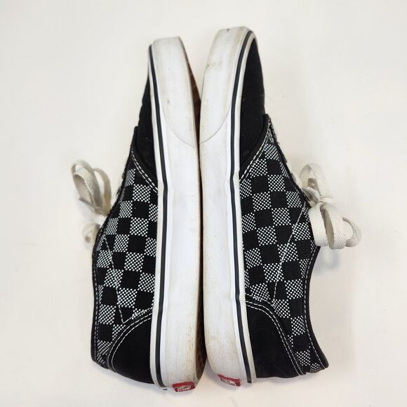 Vans Mens Atwood Black White Checkered Skater Shoes Sneakers Size 7.5 Canvas - Picture 8 of 9